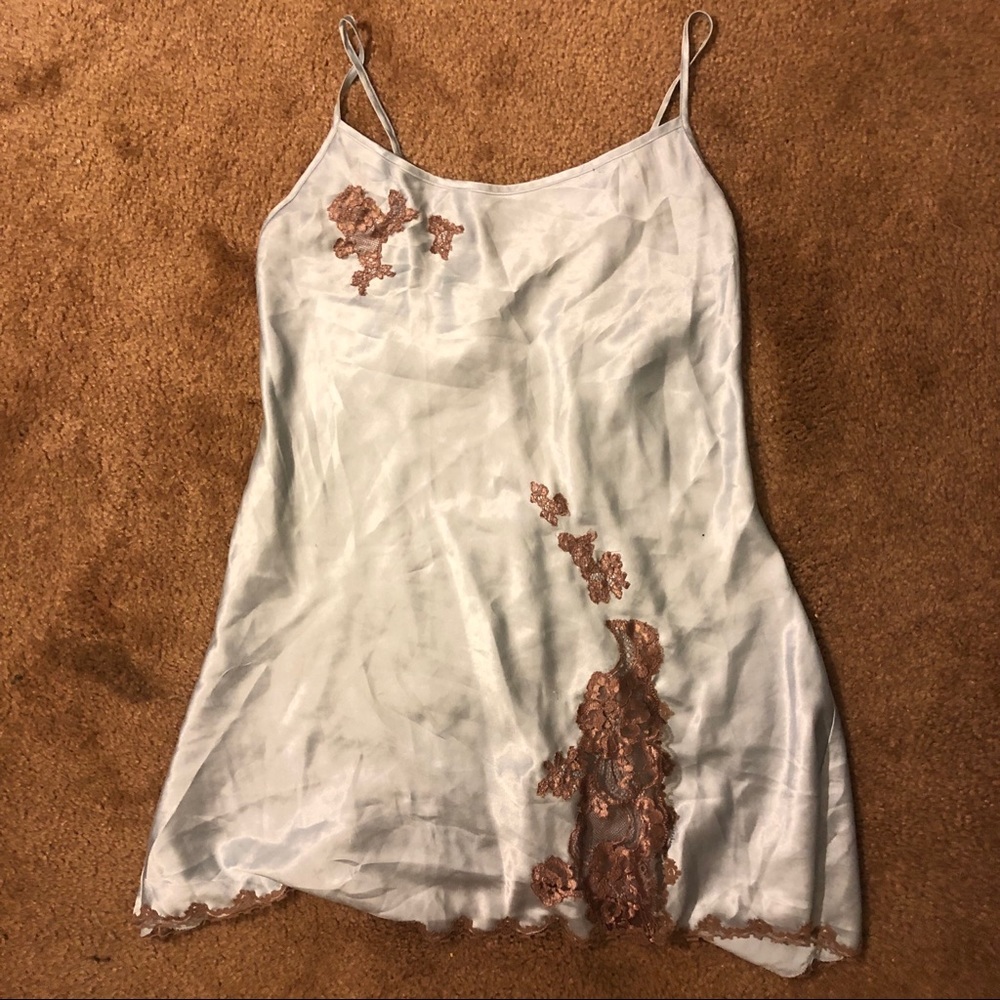 Victoria's Secret Light Blue Slip Dress
